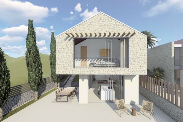 Spektakulär möjlighet att bygga 2 lyxiga moderna hus