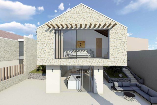 Spectacular opportunity to build 2 luxury modern houses